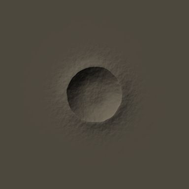 Crater with default settings